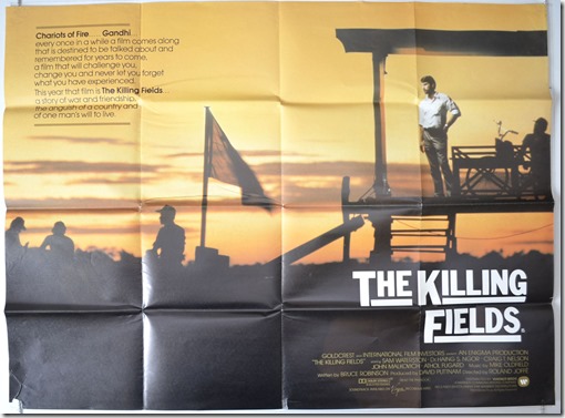 Killing Fields : Original Cinema Quad Poster